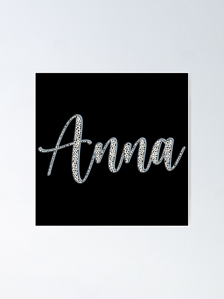 Anna Cool Name Day Tshirt Birthday Gift Digital Art by Benjamin Burkert -  Fine Art America