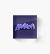 Fellowship in the evening Acrylic Block