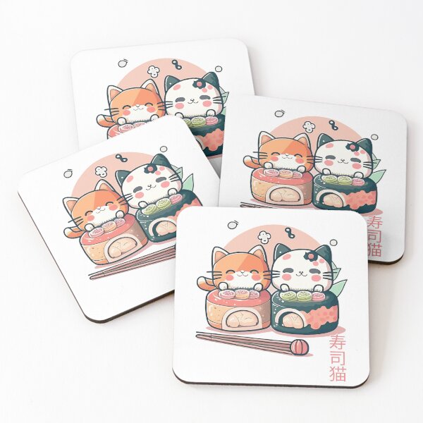 Item preview, gatos de sushi designed and sold by gitarus.