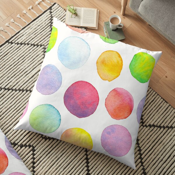 Blending Bubbles Floor Pillow