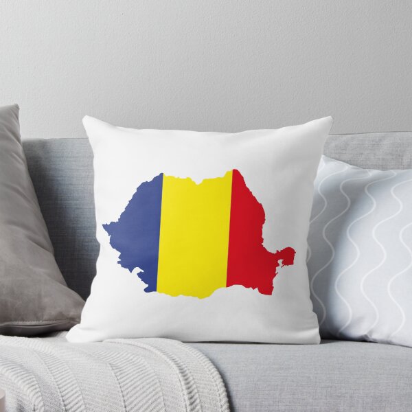 Item preview, romania flag map designed and sold by tony4urban.