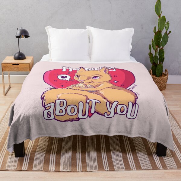 Item preview, I'm nuts about you Squirrel pun designed and sold by SPIRIMAL.