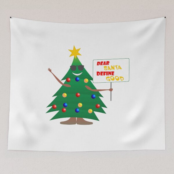 Item preview, Christmas Tree Wondering Whats Good? designed and sold by gthylla.