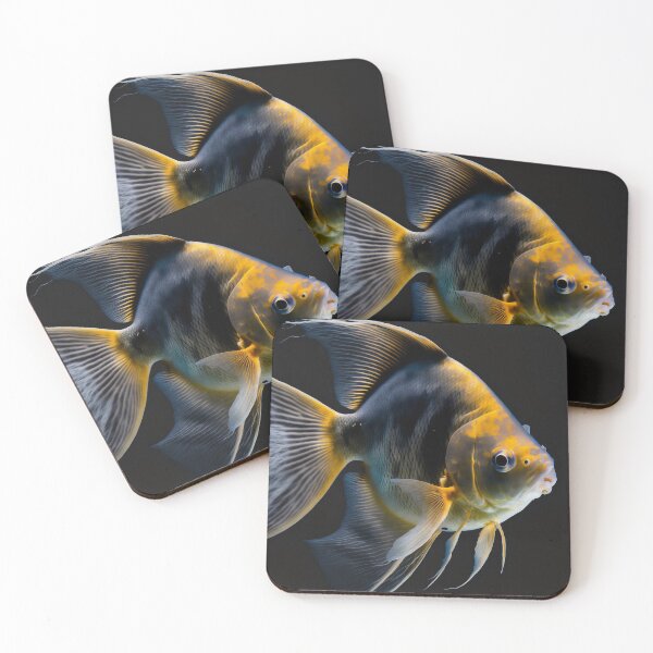 Item preview, Majestic Angel Fish on Black designed and sold by LightInTheDark.