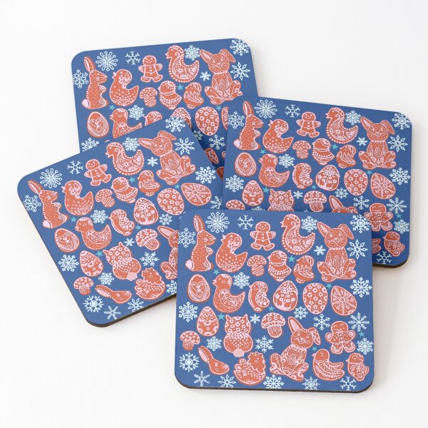 Item preview, Easter Cookies and Snowflakes Pattern designed and sold by Savi Singh.
