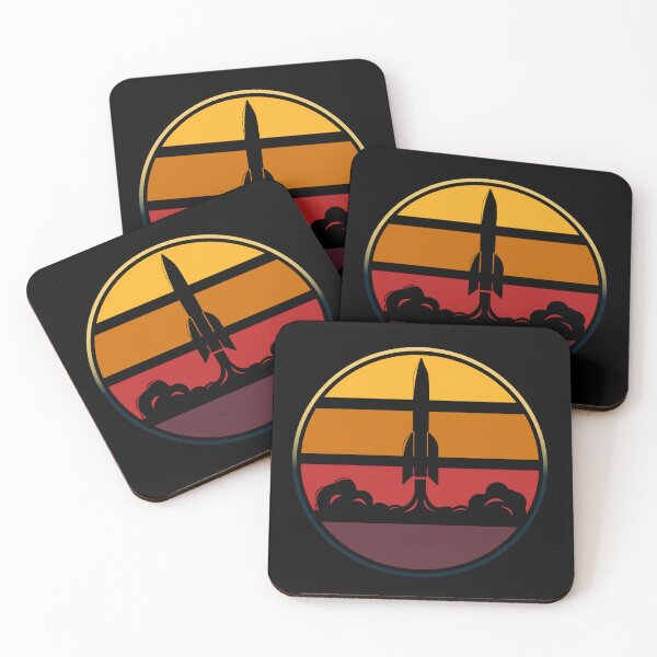 Item preview, Sunset Rocket Start designed and sold by 72artteam.