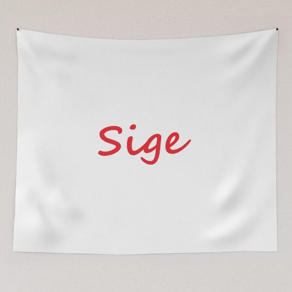 Item preview, " Sige " in Tagalog means " Ok " in English designed and sold by PabloBSanchez.