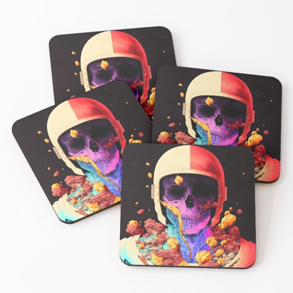 Item preview, Cosmic Adventurer Skull designed and sold by Teebuya.