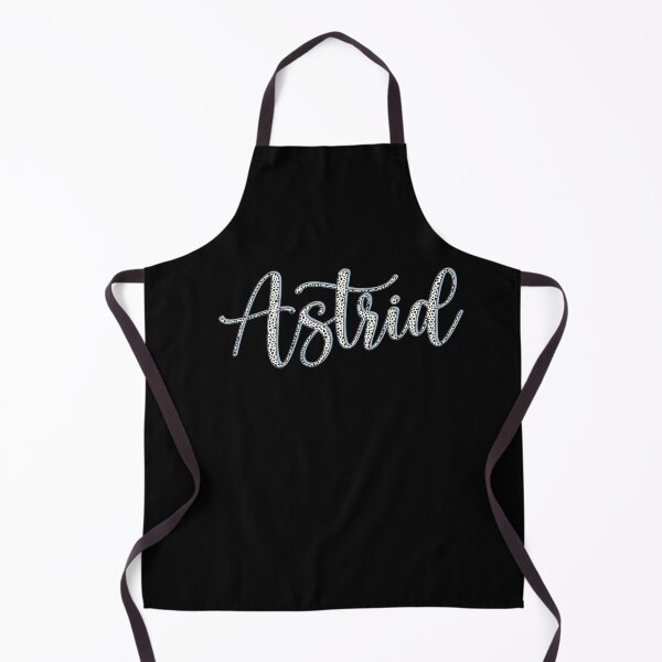 Item preview, Astrid name, Dalmatian pattern Astrid first name designed and sold by Danylo Mikhnievych.