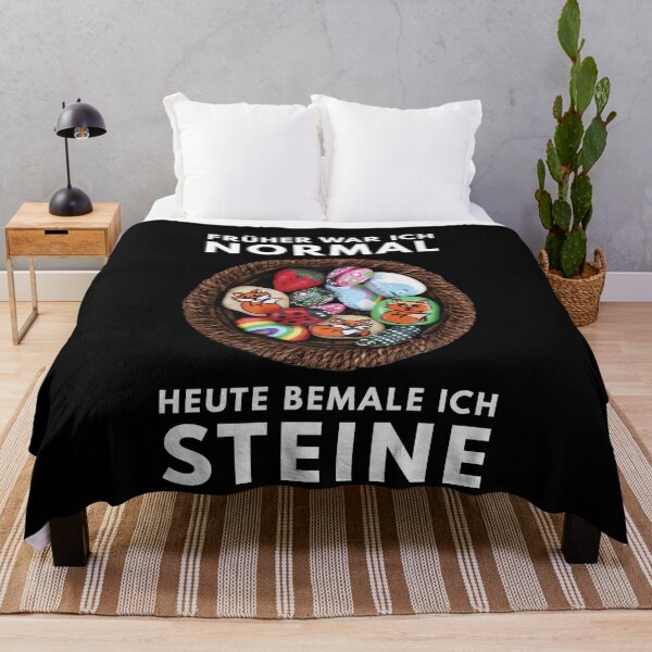 Item preview, Früher War Ich Normal Paint Stones designed and sold by MooonTees.