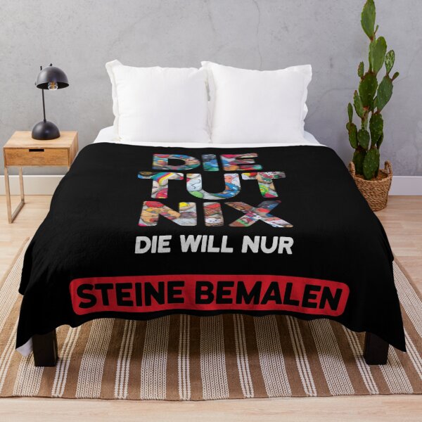 Item preview, Die Tut Nix Die Will Nur Steine Bemalen designed and sold by MooonTees.