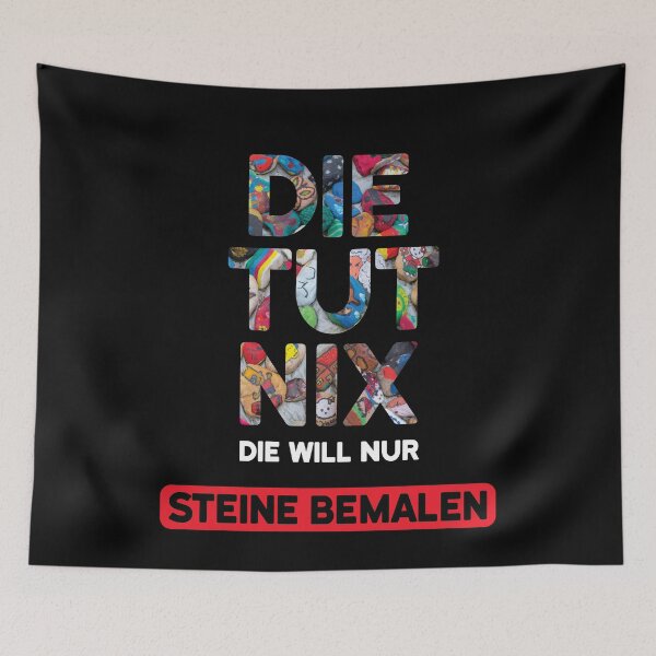 Item preview, Die Tut Nix Die Will Nur Steine Bemalen designed and sold by MooonTees.