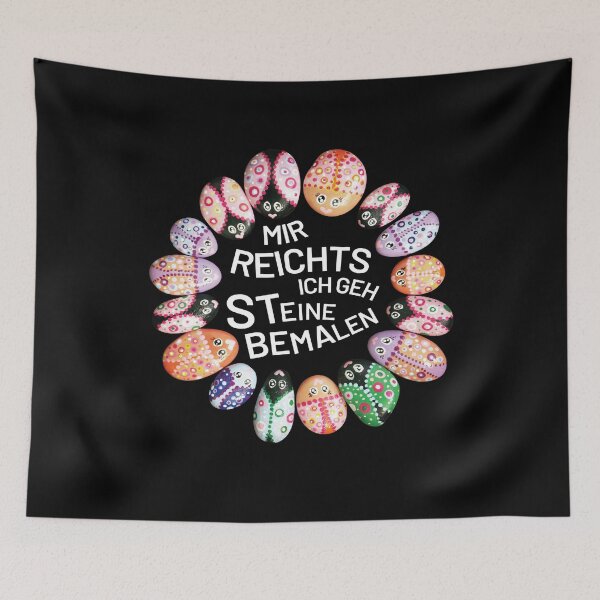 Item preview, Mir Reichts Ich Geh Steine Bemalen designed and sold by MooonTees.