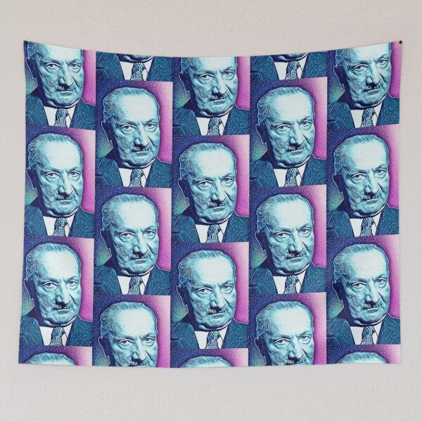 Item preview, Martin Heidegger Artwork | Martin Heidegger Portrait | Martin Heidegger Wall Art  designed and sold by Suyogsonar25.