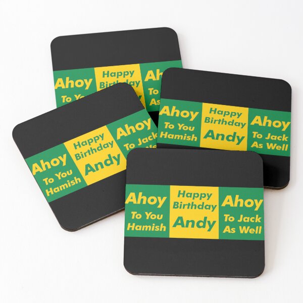 Item preview, Ahoy Hamish and Andy and Jack designed and sold by angryXtecher.