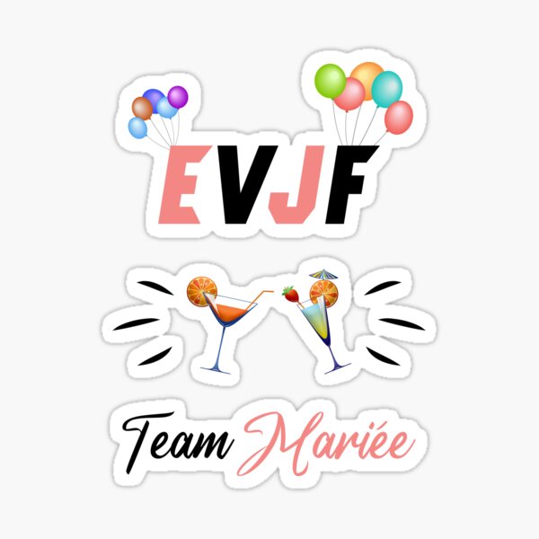 EVJF - Mariage Sticker