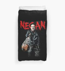 Negan and Lucille Duvet Cover