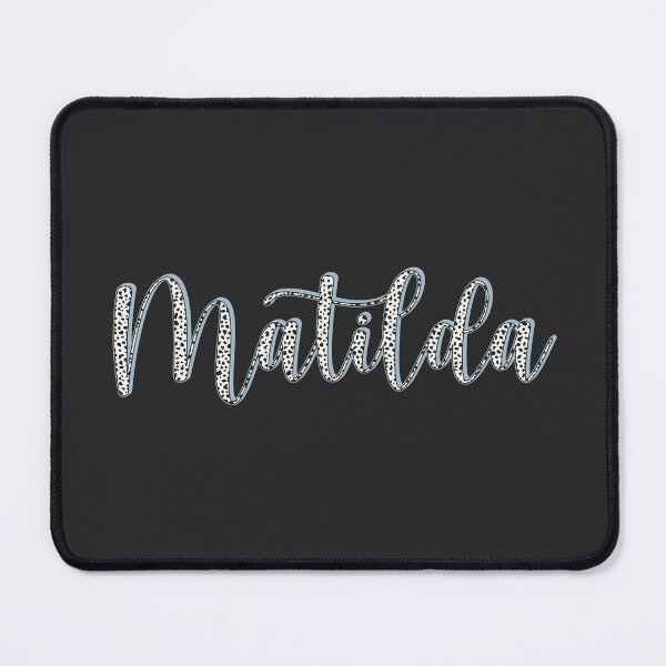 Item preview, Matilda name, Dalmatian pattern Matilda first name designed and sold by Danylo Mikhnievych.