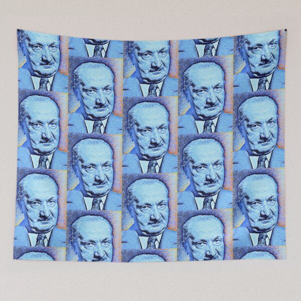 Item preview, Martin Heidegger Artwork | Martin Heidegger Portrait | Martin Heidegger Wall Art  designed and sold by Suyogsonar25.