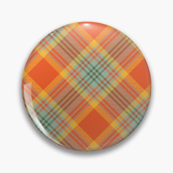 Artikelvorschau, Vintage 70'S plaid orange light green olive yellow background entworfen und verkauft von UnaWu533.