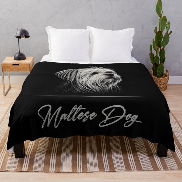 Item preview, Maltese Dog Portrait designed and sold by Best-Breeds.