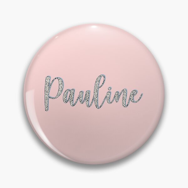 Item preview, Pauline name, Dalmatian pattern Pauline first name designed and sold by Danylo Mikhnievych.