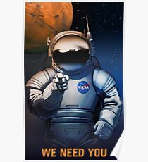 Wir brauchen Sie Poster