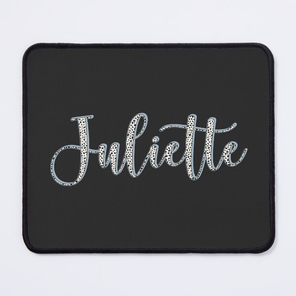 Item preview, Juliette name, Dalmatian pattern Juliette first name designed and sold by Danylo Mikhnievych.
