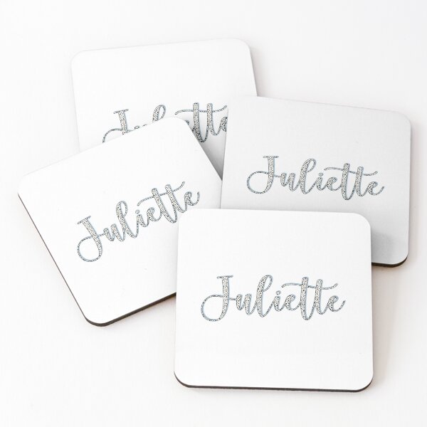 Item preview, Juliette name, Dalmatian pattern Juliette first name designed and sold by Danylo Mikhnievych.