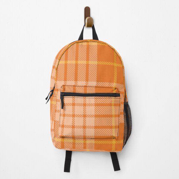 Item preview, Vintage 70'S plaid orange yellow nude background designed and sold by UnaWu533.