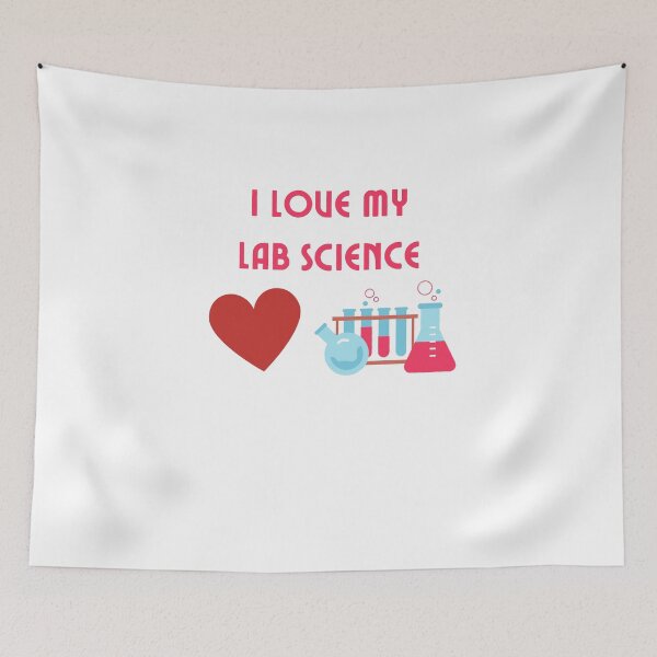 Item preview, I Love My Lab Science designed and sold by erion-store.