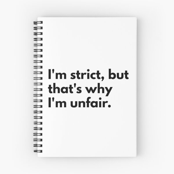 Item preview, I'm strict, but that's why I'm unfair. designed and sold by Dj Gavric998.