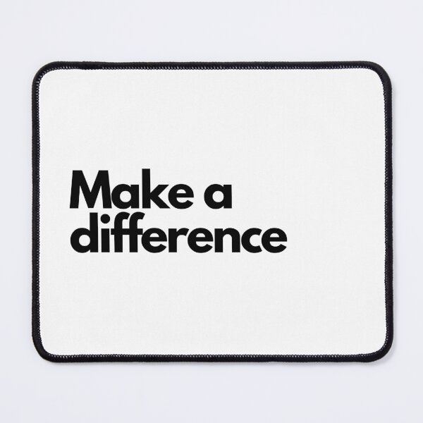 Item preview, Make a difference designed and sold by Tshirtpedia.
