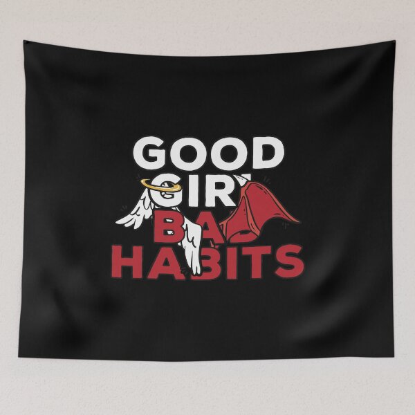 Item preview, Good Girl Bad Habits designed and sold by OmmeDesigns.