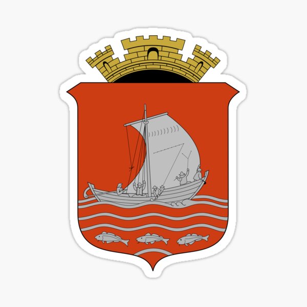 Ålesund Coat of Arms, Norway Sticker