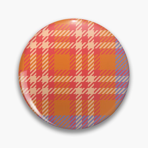 Artikelvorschau, Vintage 70'S plaid orange coral light purple nude background entworfen und verkauft von UnaWu533.