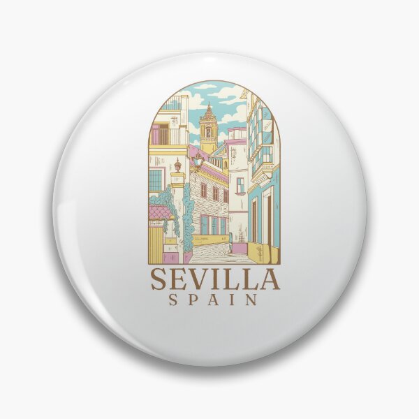Item preview, Sevilla, Andalucian city in Spain design, trip, travel, vacation, holiday designed and sold by FFelder.