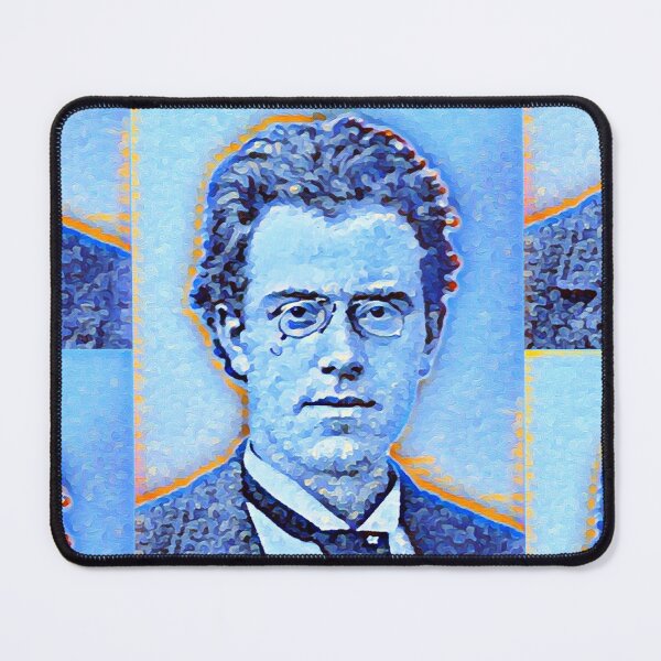 Item preview, Gustav Mahler Artwork | Gustav Mahler Portrait | Gustav Mahler Wall Art designed and sold by Suyogsonar25.