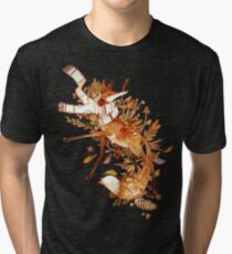 Autumn fox Tri-blend T-Shirt