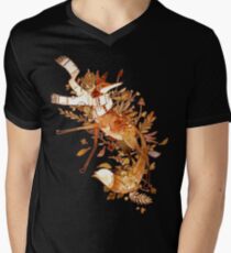 Autumn fox Men's V-Neck T-Shirt
