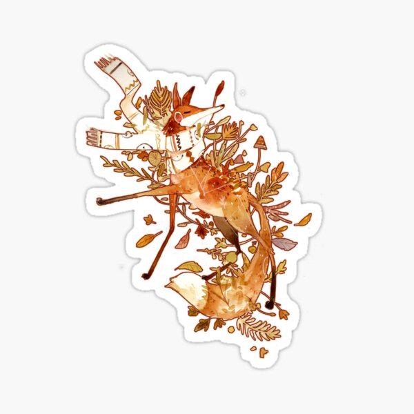 Item preview, Autumn fox designed and sold by hittouch.