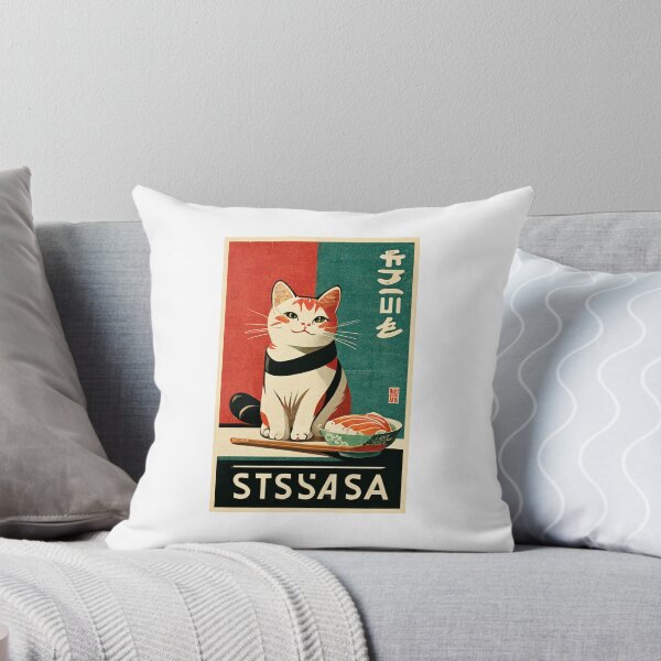 Item preview, Vintage Sushi Poster #3 designed and sold by katzenmeister.
