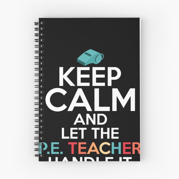 Item preview, Keep Calm And Let The P.E. Teacher Handle It School  designed and sold by Artee79.