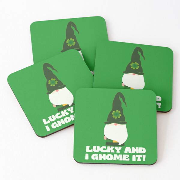 Item preview, Lucky And I Gnome It Shamrock St Patricks Day designed and sold by SunfullyYours.