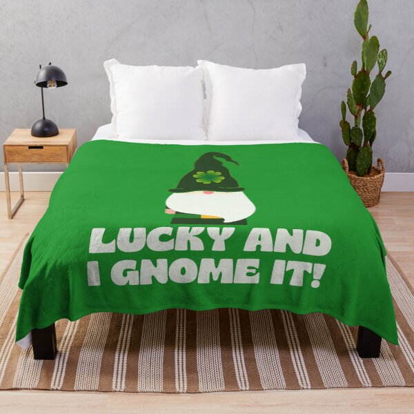 Item preview, Lucky And I Gnome It Shamrock St Patricks Day designed and sold by SunfullyYours.