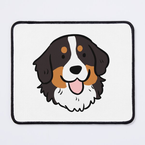 Item preview, Bernese mountain dog cute illustration designed and sold by Yarafantasyart.
