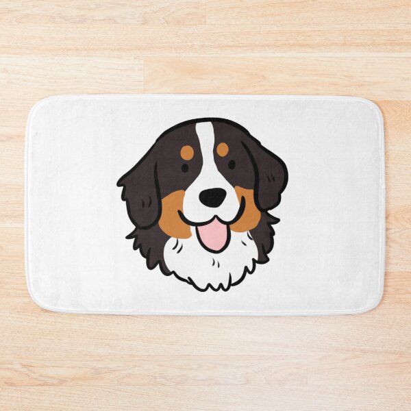 Item preview, Bernese mountain dog cute illustration designed and sold by Yarafantasyart.