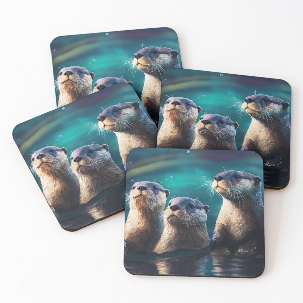 Item preview, Discovering the Playful and Adorable World of Otters designed and sold by Paintandgo.