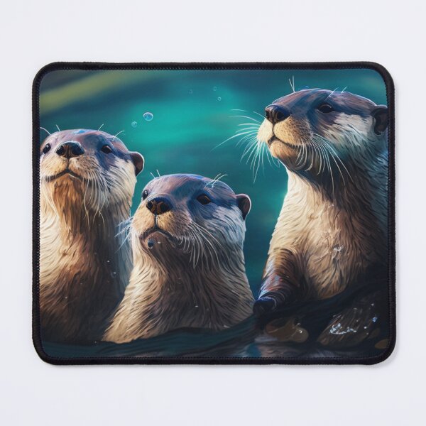 Item preview, Discovering the Playful and Adorable World of Otters designed and sold by Paintandgo.