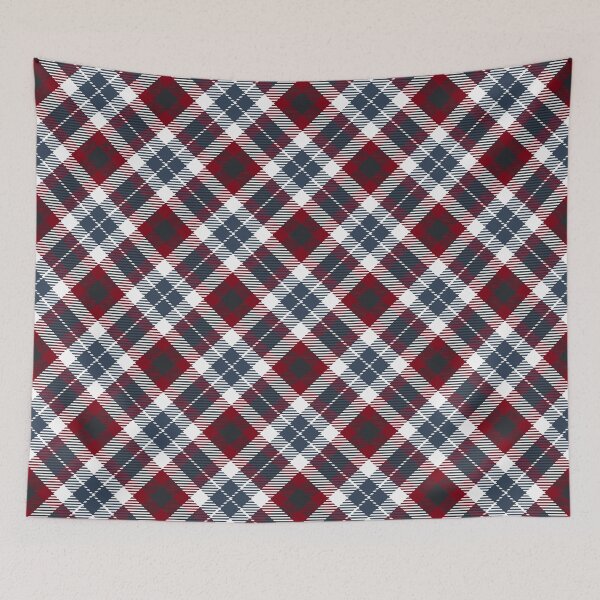 Item preview, Holiday Plaid 25 designed and sold by Mandala Of Life.